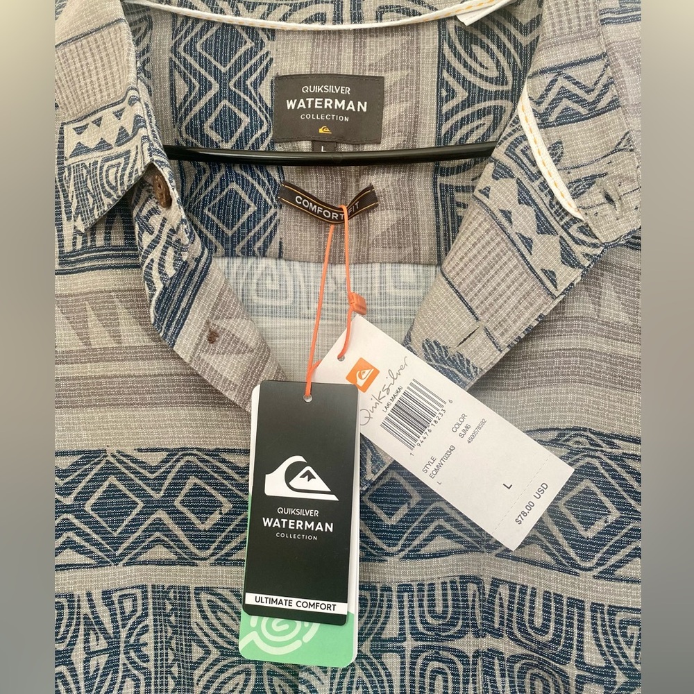 Quicksilver Aloha Shirt